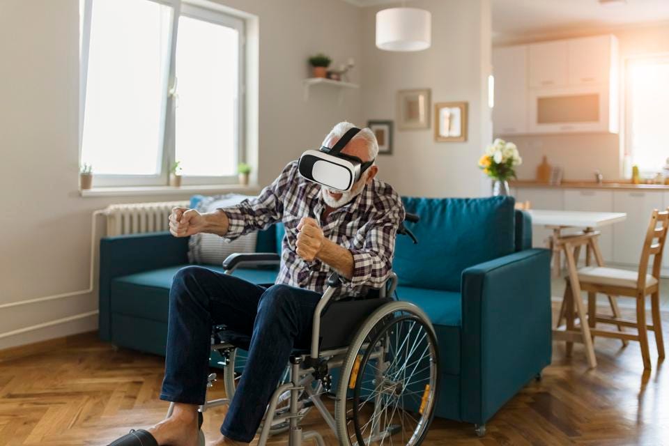 Disabled Gamers Turn Video Games into Self-Care. Virtual Reality Technology Relieves Pain and Speeds Recovery.